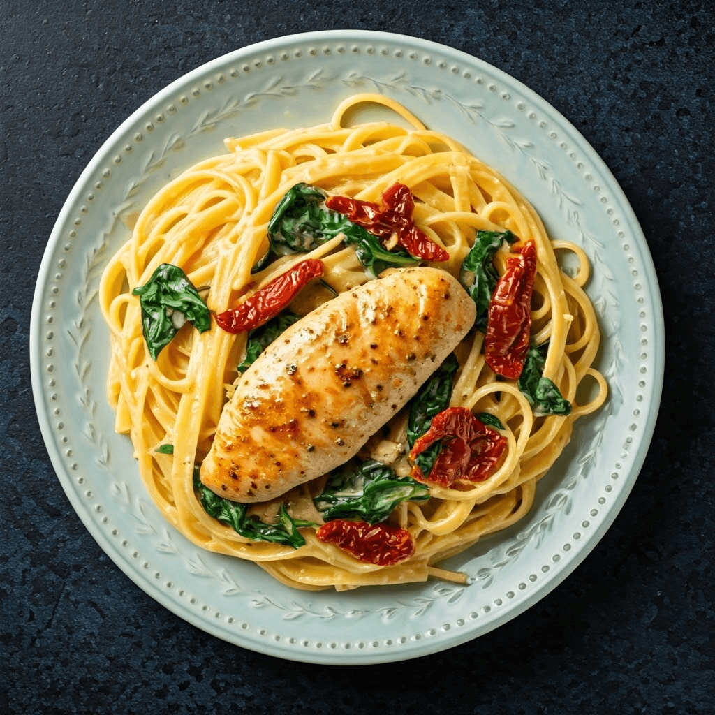 Tuscan Chicken Pasta