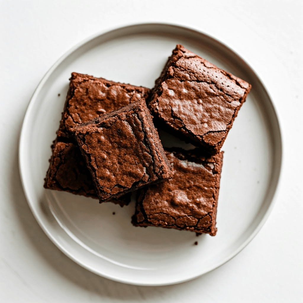 Small Batch Fudgy Brownies