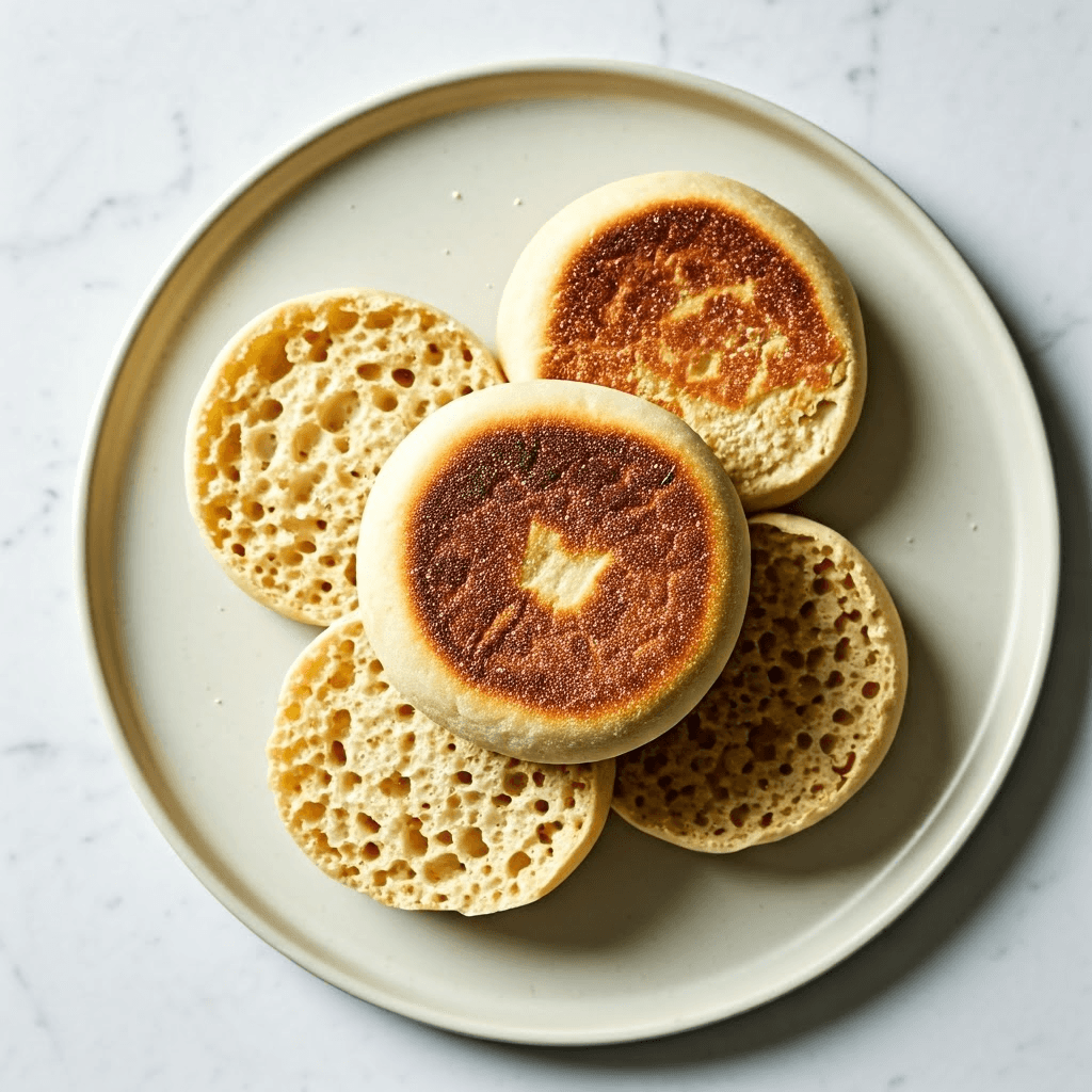 Fluffy English Muffins