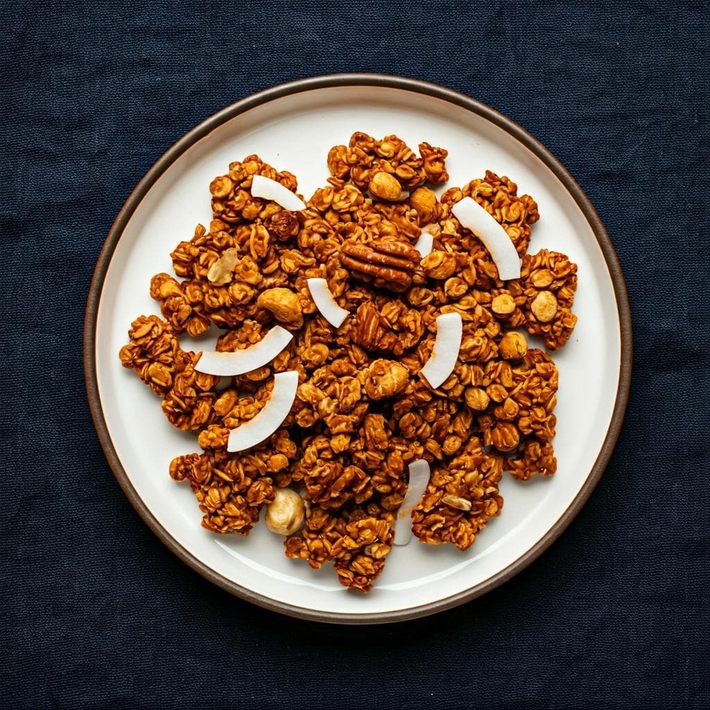 Healthy Chia Coconut Granola