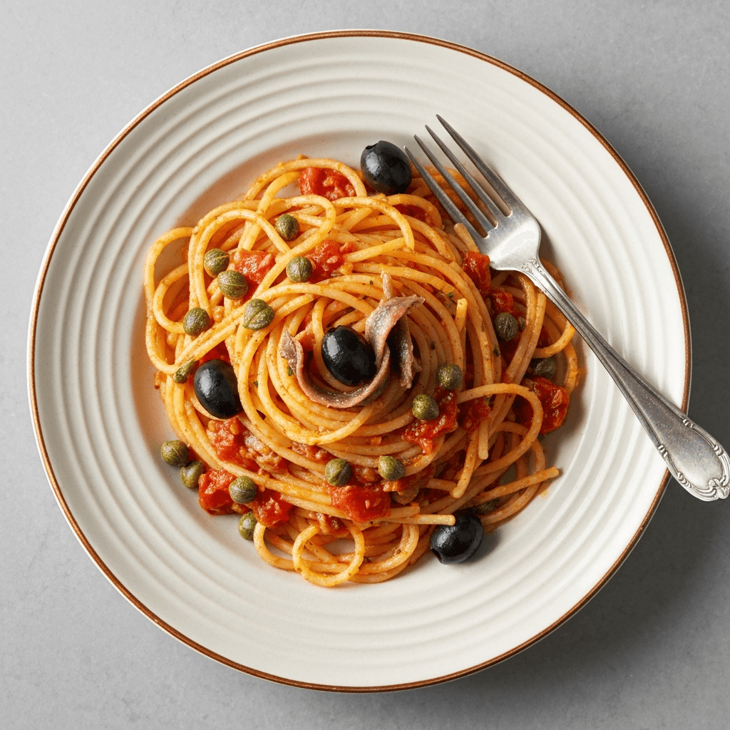 Spaghetti alla Puttanesca: The Neapolitan Pantry Classic