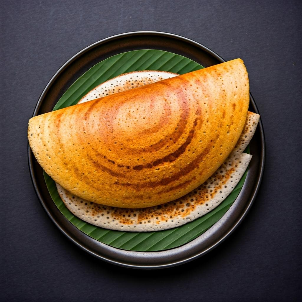 Crispy Dosa (South Indian Savory Crepes)