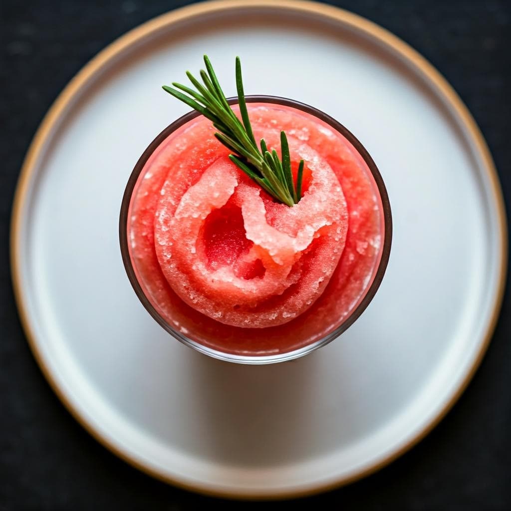 Watermelon Rosemary Frosé