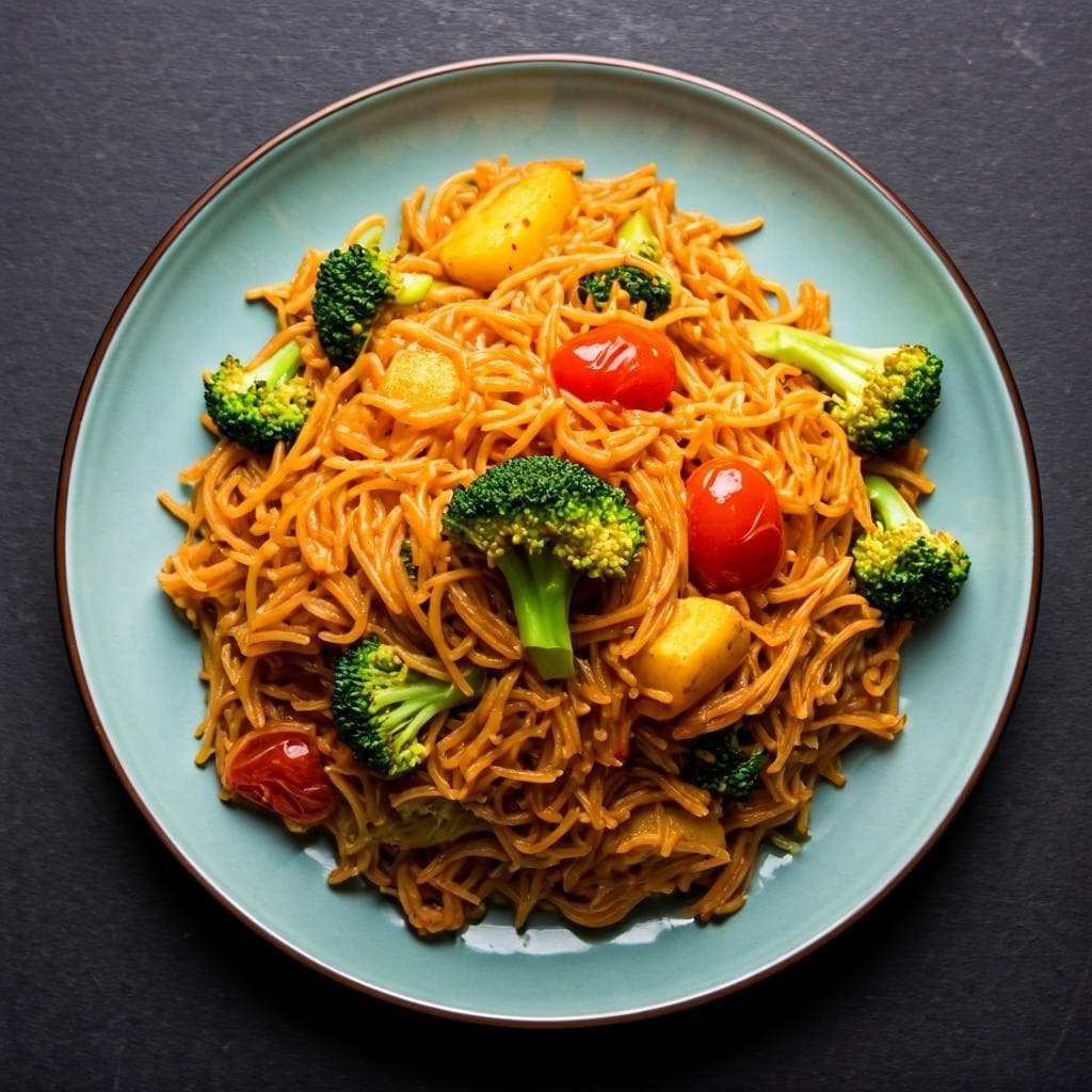 Spiced Vermicelli & Vegetable Medley