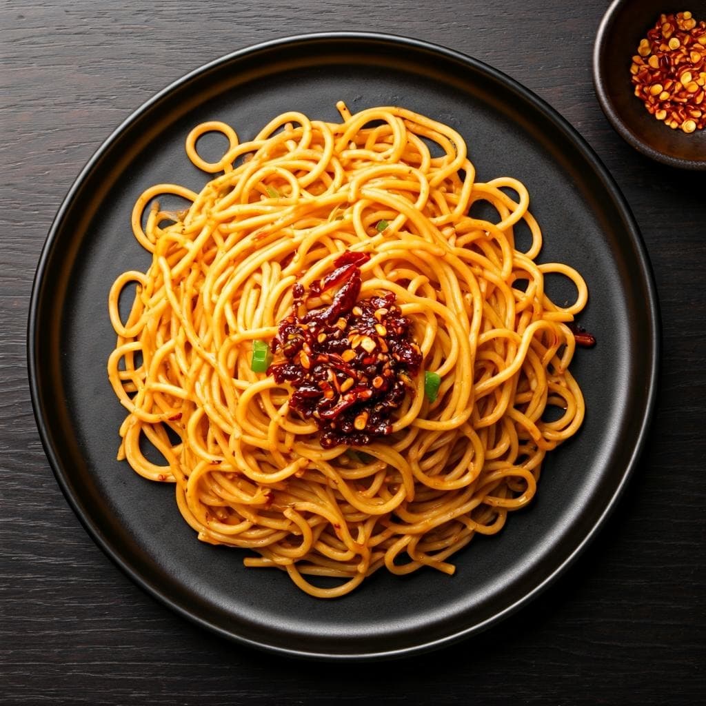 Szechuan Firecracker Peanut Noodles