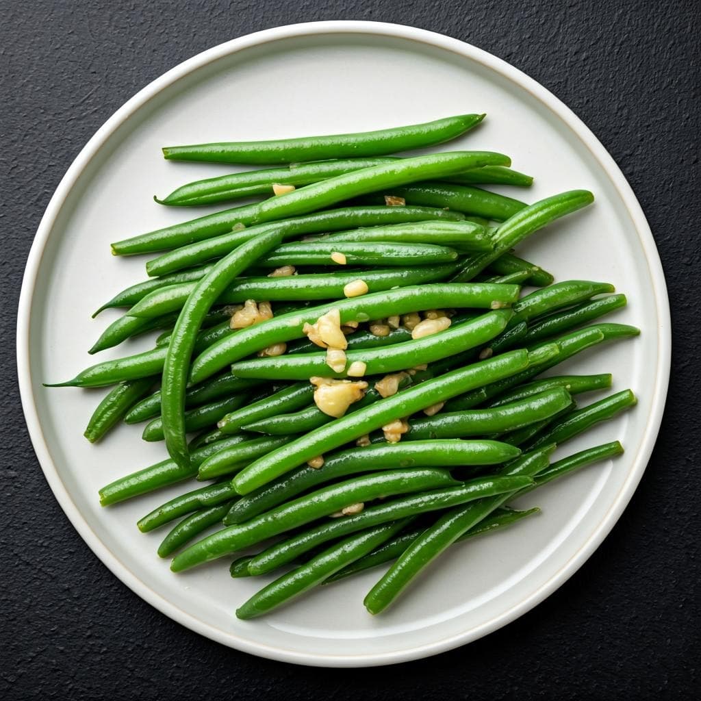 Steamed Garlic Green Beans